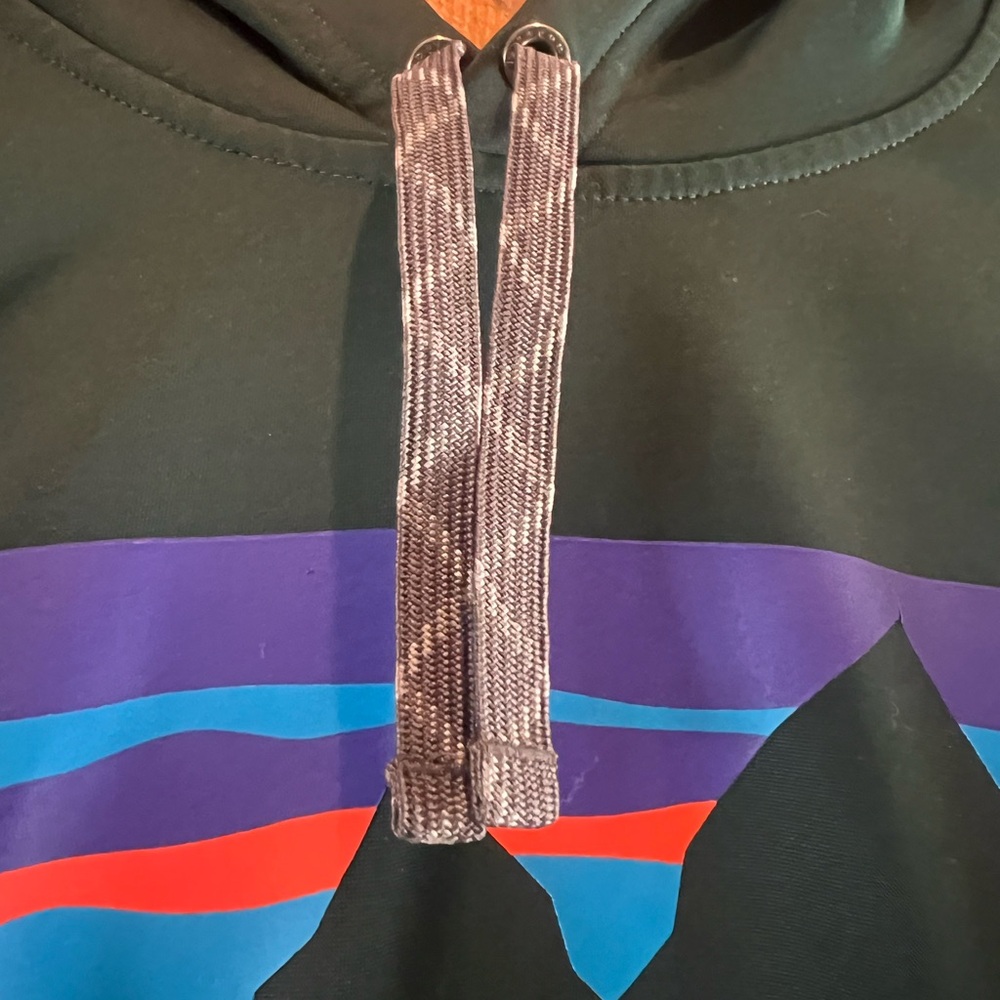Patagonia Forest Green Hoodie with Logo - Picture 3 of 11